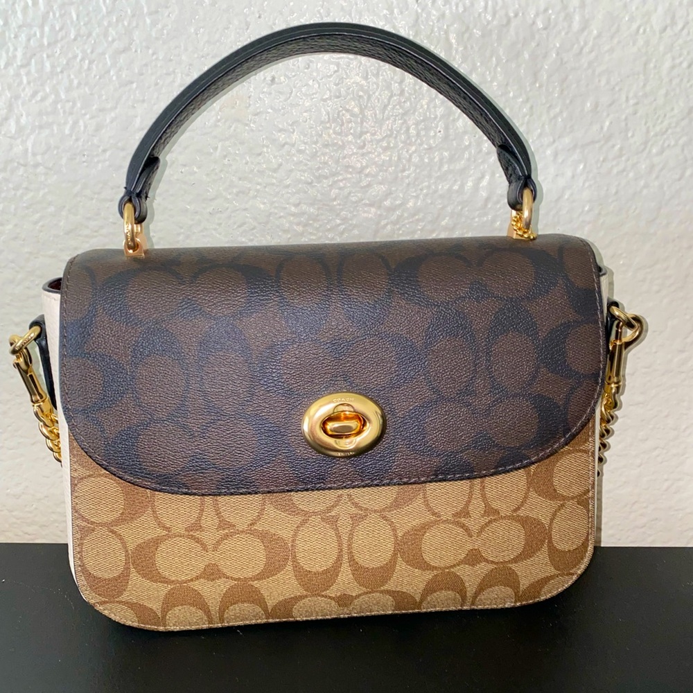 Coach handle bag
